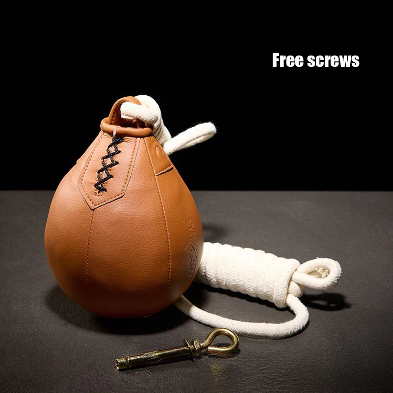 1 كجم حقيبة ملاكمة صلبة معدات الملاكمة المعلقة كرة منعكس رد الفعل سرعة التدريب الرمل دودج اللكم كرات القتال التايكوندو