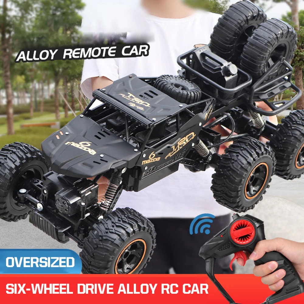 

1:12 Big Size RC Car 6WD 2.4G Crawler Drift Off Road Remote Control Vehicle High Speed Electric Climbing Truck Toys For Boy Gift