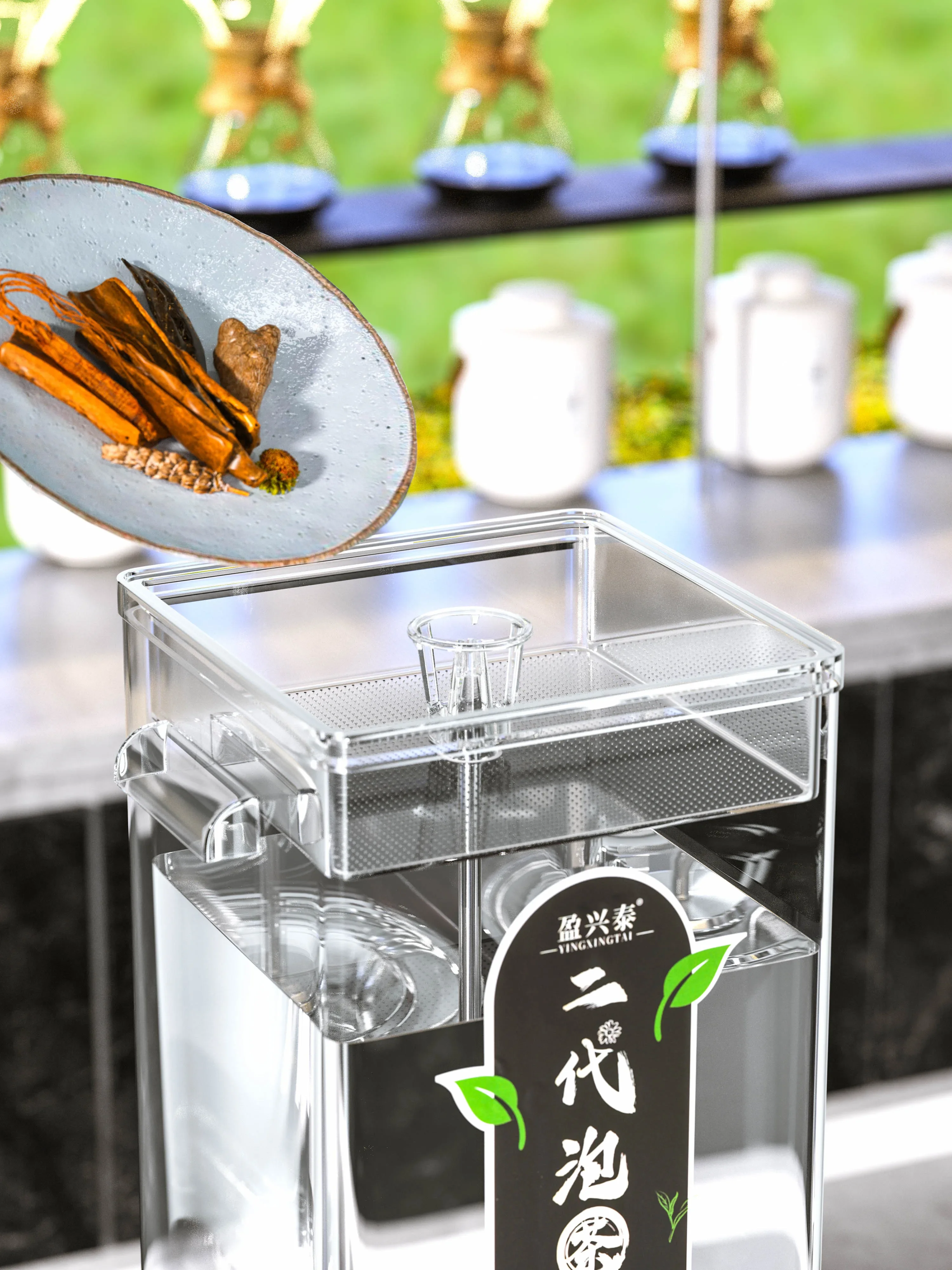 سخان مياه بخار كهربائي ، غلاية شاي تسخين سريع ، تحكم في درجة الحرارة ، استخدام منزلي وفندق