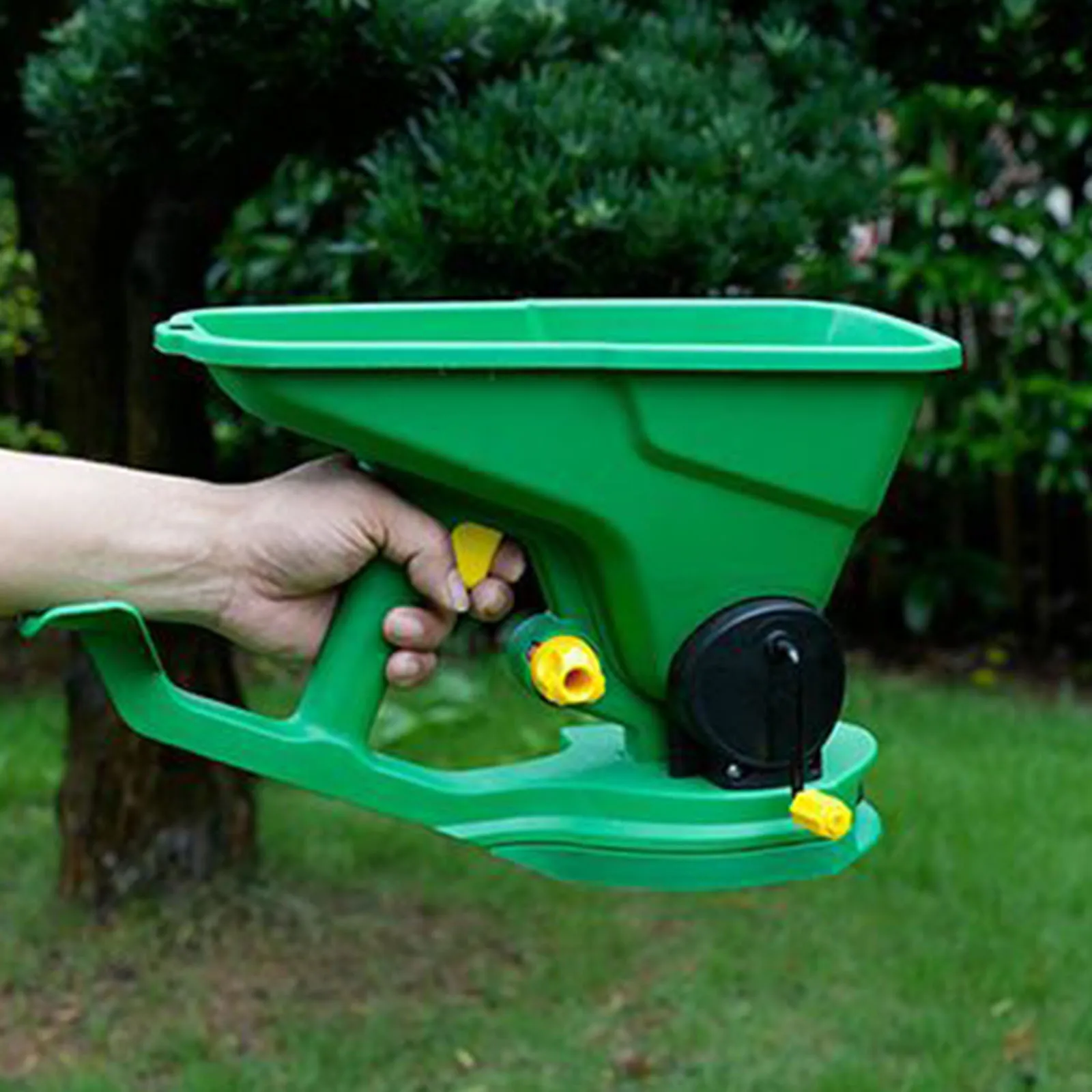 Hand Held Seed Spreader Grass Seed Spreader Planter Tool Seed Spreading Adjustable Reusable Garden Tool Fertilizers Spreader