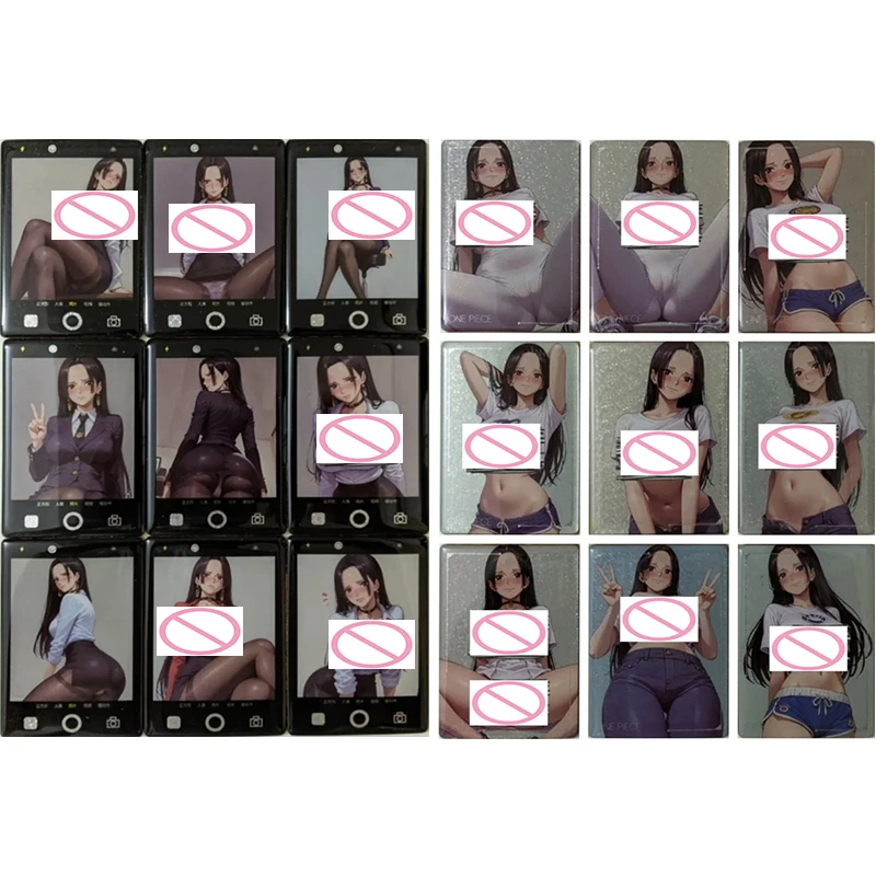 

Japanese anime ONE PIECE Nico Robin Boa Hancock Perona Shirahoshi Collectible cards Christmas birthday gifts Children's toys