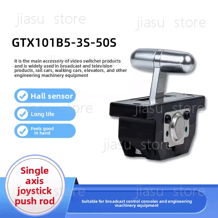 

GTX101B5-3S-50S 101B3-3S-50S Single Axis Push Rod Damping Rod Joystick for Switcher Console Control Panel