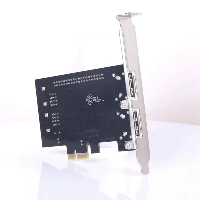 1 Piece SATA IDE PCI E Adapter Card PCI E To SATA 2.0 + IDE ESATA X2 Combo Adapter RAID Controller Card