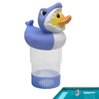 Flotador de tabletas de cloro, dispensador de cloro flotante inteligente para piscina, dispensador de filtro de clorador de gran capacidad con ahorro de energía