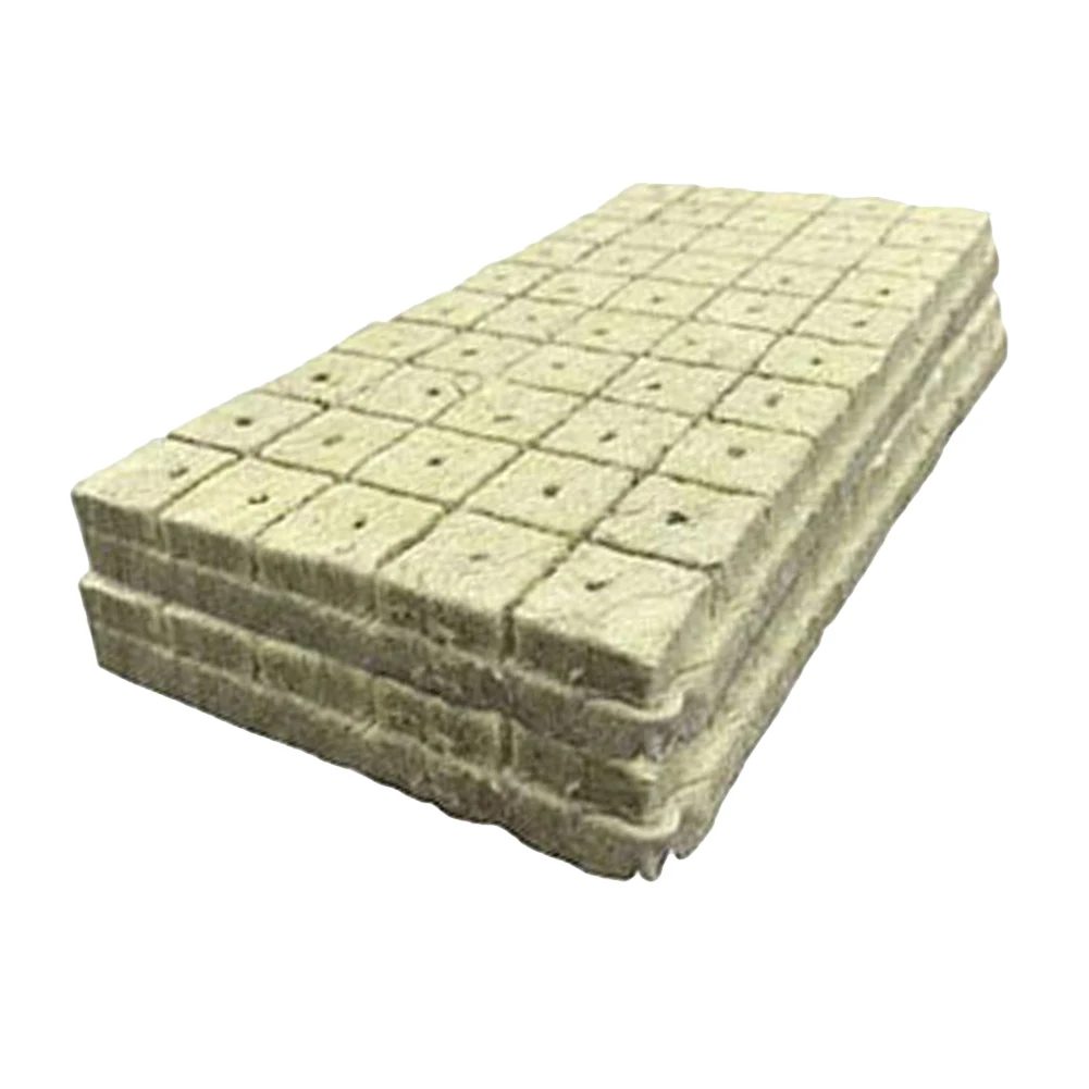 

100 шт. кубиков из минеральной ваты для рассады, вентилируемые гидропонные блоки для проращивания семян, многофункциональные для размножения растений