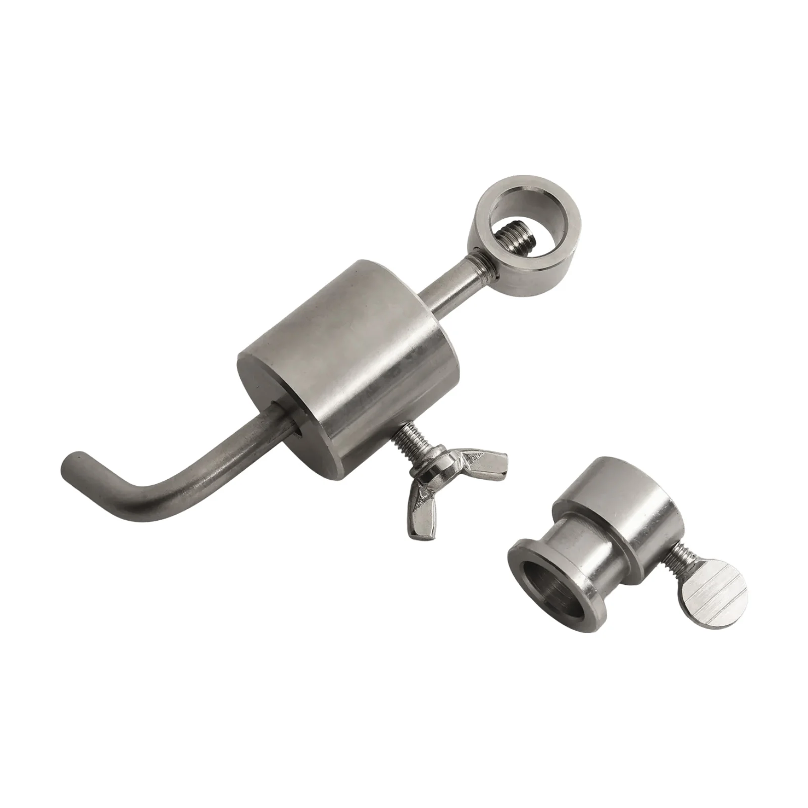 L-shaped Bar Weight Balancer BBQ Oven BBQ Rod Limiter Rotisserie Roast Chicken Set Stainless Steel High Quality