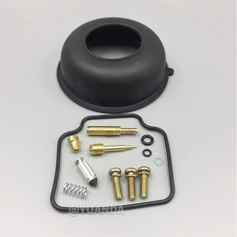 Motorrad-Vergaser-Reparatursatz für Honda XR650L NX650 GB500 1988-1994, Vakuummembran, Hauptdüse, Pilotdüse, Vergaser-Umbau-Teile – Detail 1
