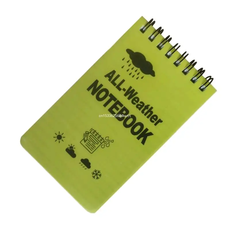 Waterproof Notebook All Weather Paper Notebook Pocket Notepad for Outdoor Office Dropship