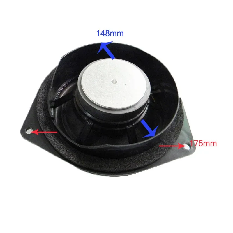 

1pc 5 Inch 4Ohm Full Range Car Speaker Foam Edge Auto Loudspeakers For S2S3 H2H3 Dong Feng Front Door Plastic Stand Gasket