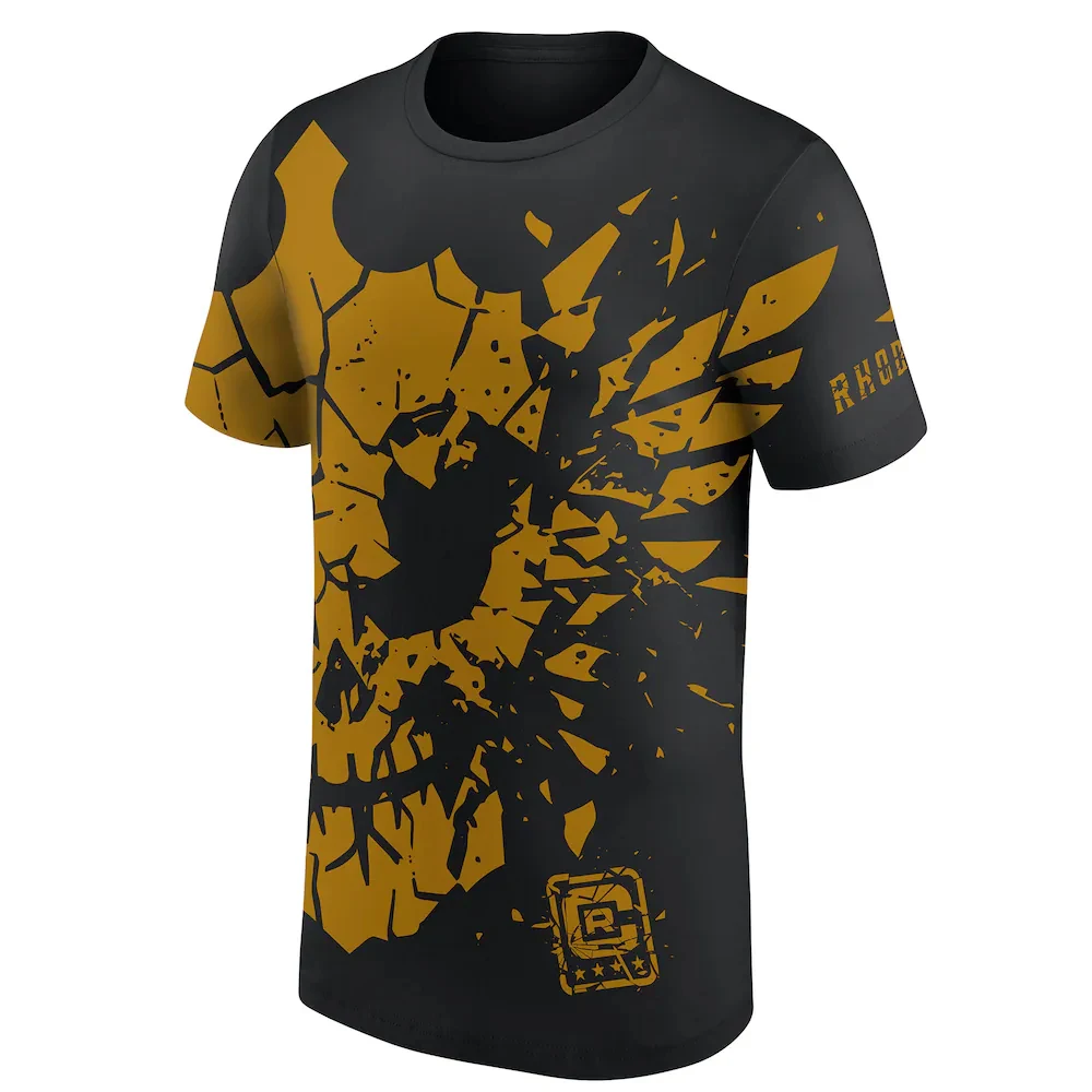 Men's Black Cody Rhodes Easy To Find Hard To Beat T-Shirt 3D Print Wrestling Quick Dry Short Sleeve Daily Casual T-Shirt 2026