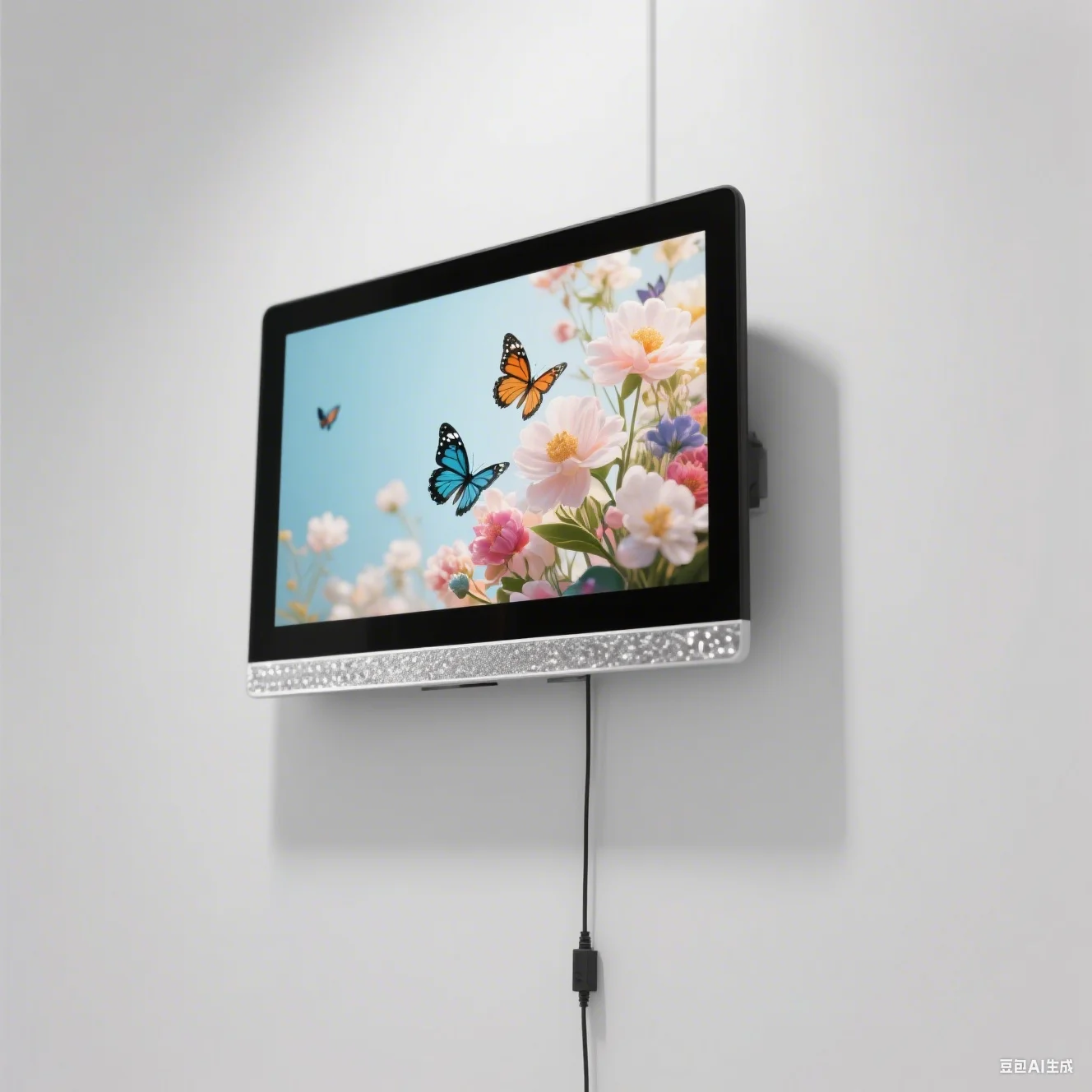 7–27 inch digital signage advertising display, supporting standard VESA wall mounting; an LCD video player powered by Android.