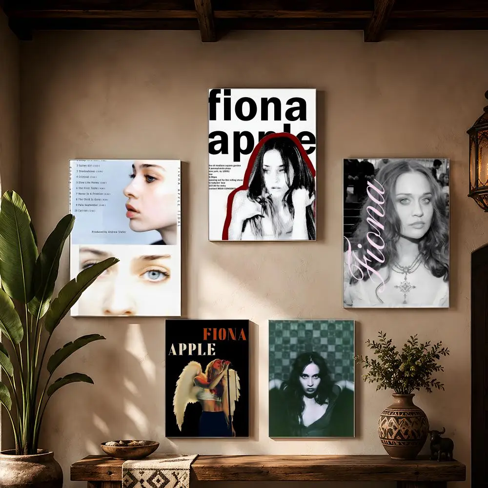 Fiona Apple Canvas Wall Art Lightweight Wall Display Easy Install Apartment Decor Hallway Poster