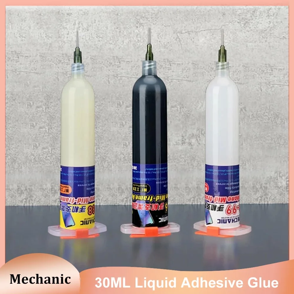 

Mechanic 30ML LCD Screen Middle Frame Liquid Adhesive Glue 30ML KO-66 KO-88 KO-99 for Mobile Phone iPad LCD Screen Repair