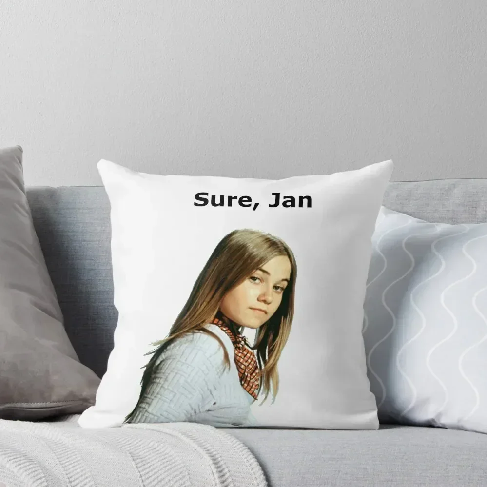 Sure, Jan (Marcia) Throw Pillow Sofa Cushions Cover luxury home accessories Pillowcases Bed Cushions Pillowcases pillow