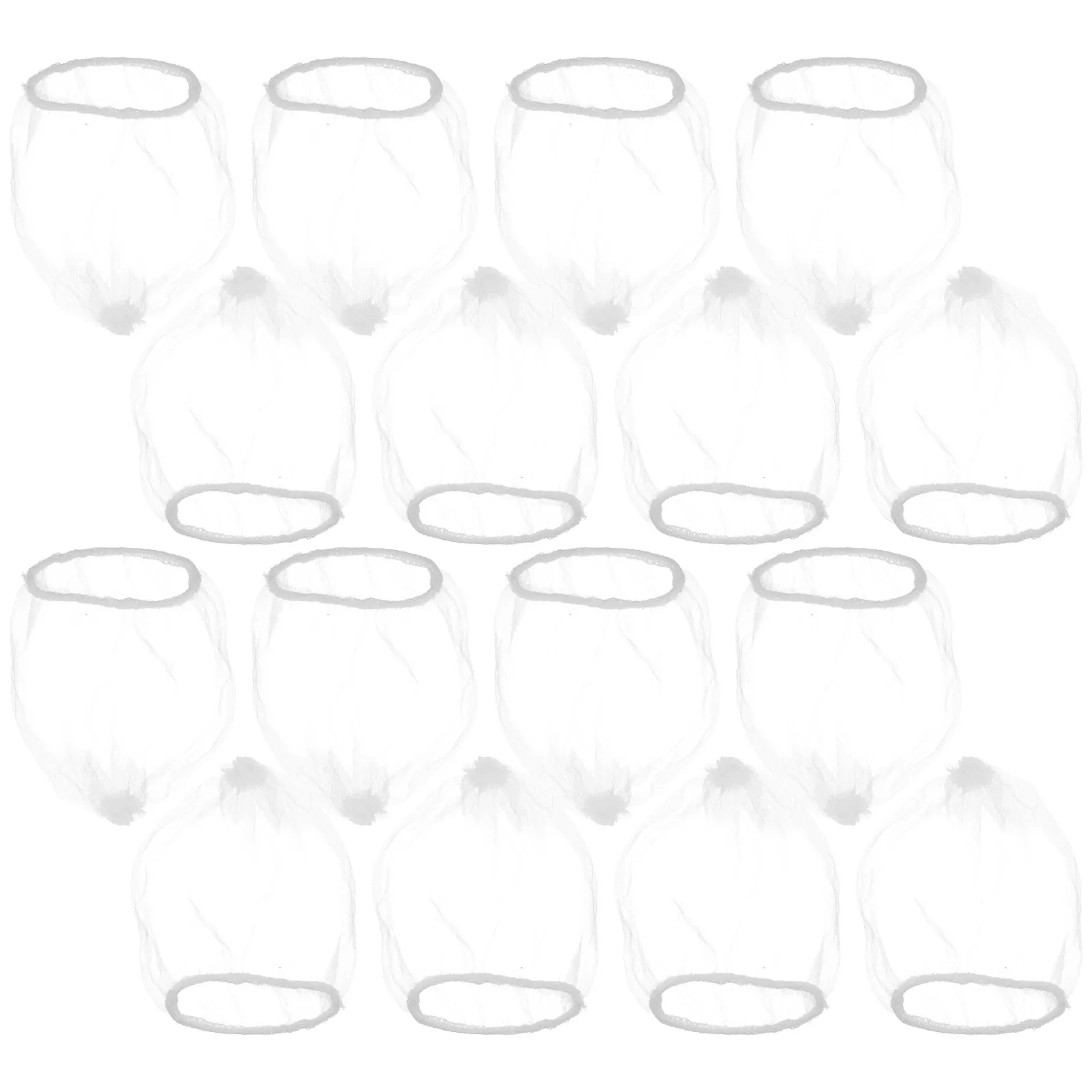 100Pcs Sink Net Strainer Disposable Kitchen Mesh Bags Anti-Clog Filter for Food Waste Sink Net Strainer Disposable Drain Bag