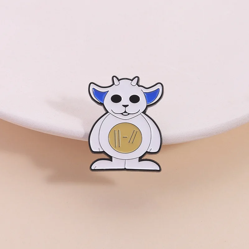 Animal Brooch Cartoon Cute Elf Metal Badge Small Accessories Wholesale Cap Pin Decorative Brooches Bag Pins for Caps Lapel Hat