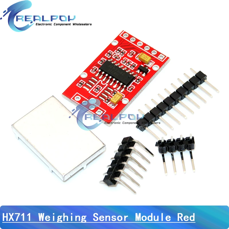 HX711 Dual-channel 24-bit A/D Conversion Weighing Sensor Module with Metal Shied