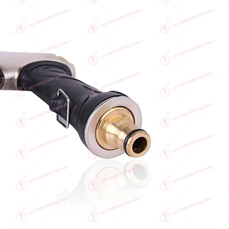 Electroplating Multipurpose High Pressure Water Gun Function Front Trigger Water Gun Metal Gold Car Wash Water Gun