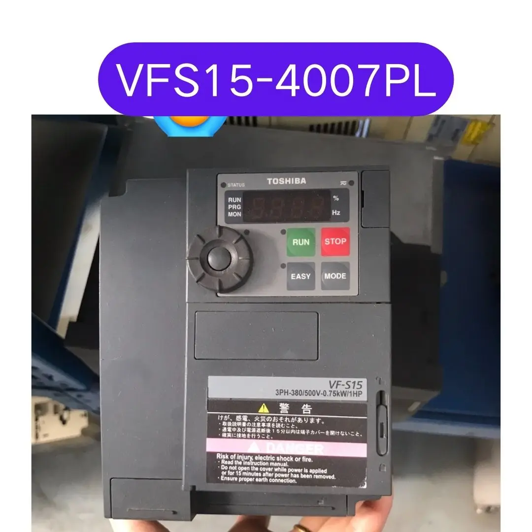 

Used VFS15-4007PL inverter 0.75KW 380V Test OK Fast Shipping