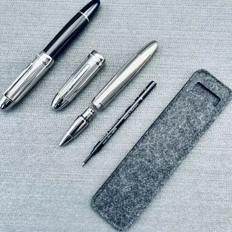 Montefiore Signature Metal Fountain Pen with Schmidt 888F Refills German Engineering Luxury Writing Instrument Classic 149