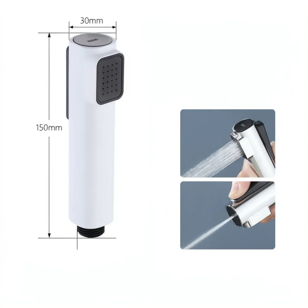 Bathroom Bidet Attachment High Pressure Water Dispenser Dual Mode Handheld Sprayer For Toilet Cleaning Durable ABS Accessory