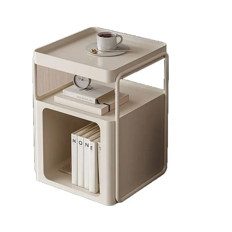 

New home interior sofa side few living room small coffee table balcony bedroom movable creativity balcony