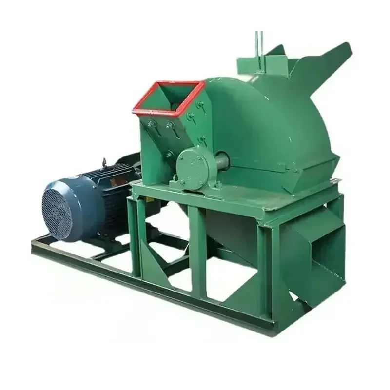 4t/h professional integrated tractor wood comprehensive chipper crusher portable  pots wood pallet crusher