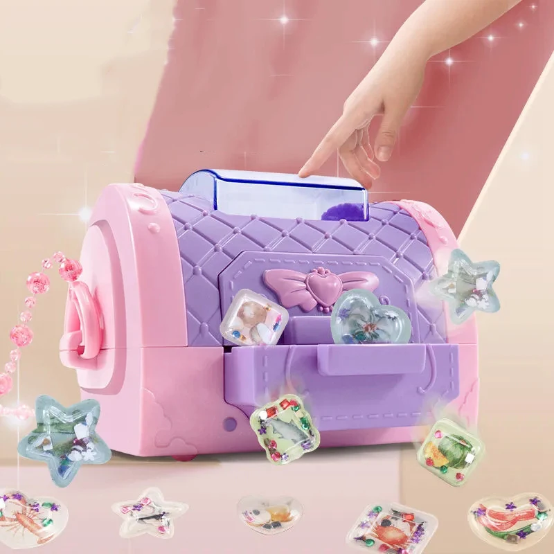 

Girl handmade 3D sticker machine diy creative magic printing toy three-dimensional sticker set