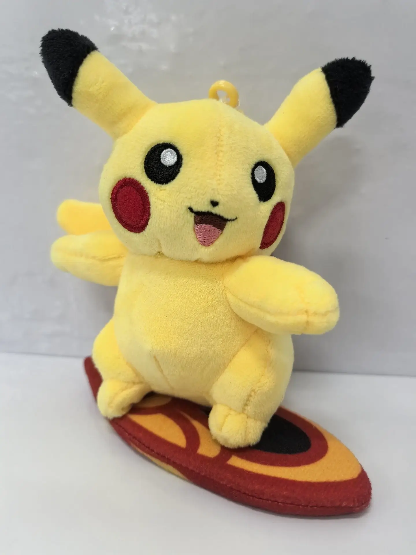 

Pokémon 2025 Beijing Masters Limited Edition Skateboard Pikachu Plush Keychain - Backpack & Mobile Phone Charm,Collectible