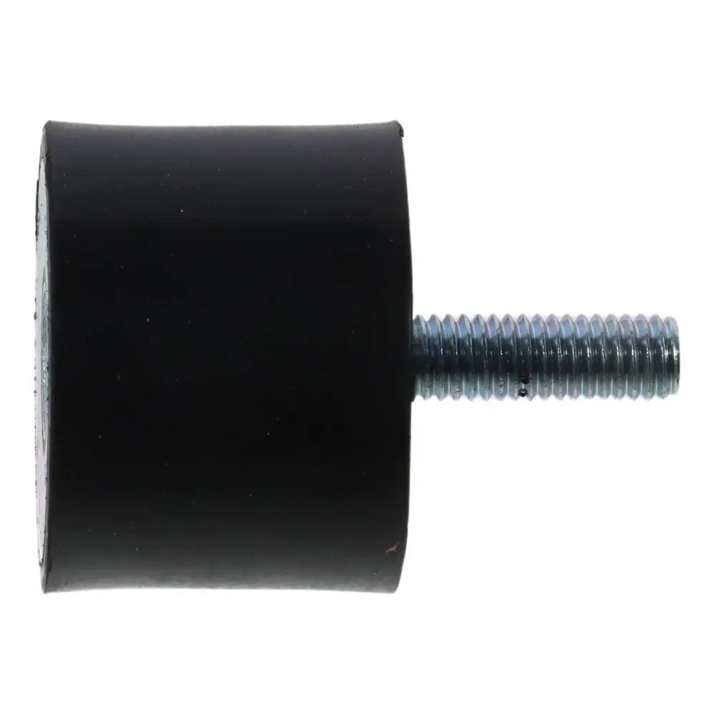 Practical M6 M8 M10 Thread Rubber Mounts Black Cylindrical Shock Absorber Crash Pad Damper Boat Car