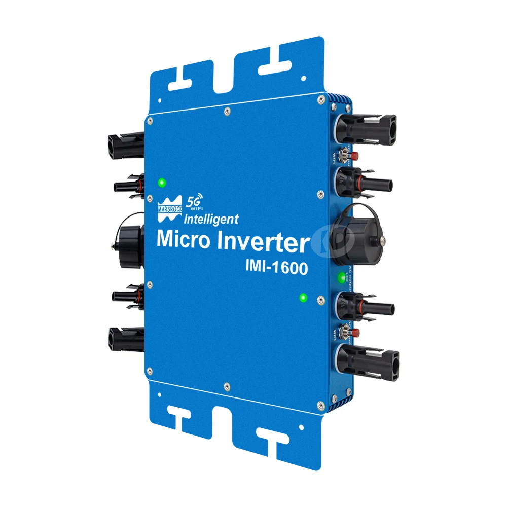 Imagem -03 - Inversor Solar Inteligente para Sistema pv 1600w Mppt Micro Inversor Grid Tie Entrada 2250v dc Saída 120v 230vac Impermeável Função Wifi