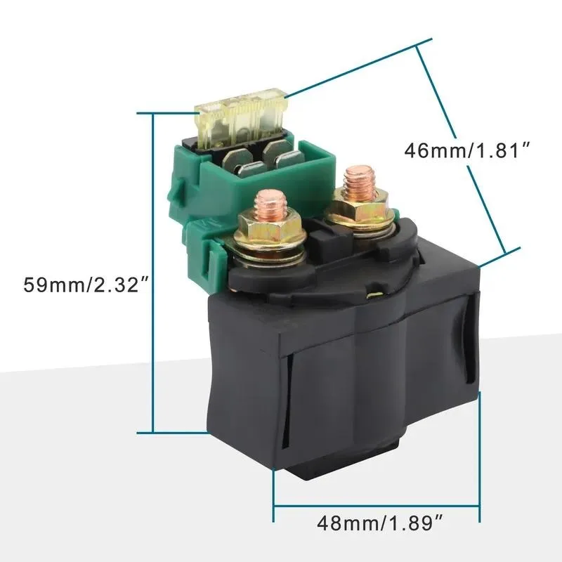 suitable for GOOFIT Motorcycle Relay EL250 EN500 EX 250 ZX1000 ZX 1100 GS Power Supply
