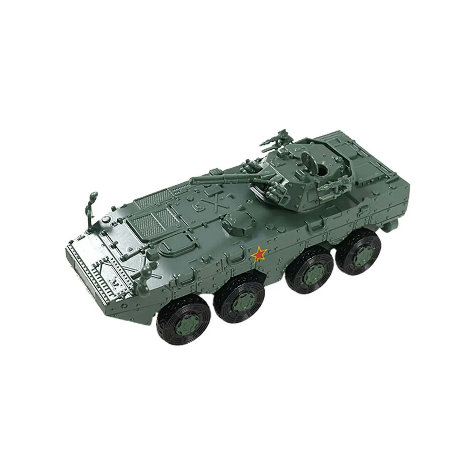 1:72 4D Tank Model edukacyjny zabawki Model budynku zestawy do rotacji fortowe puzzle miniaturowe do kolekcji prezent dla chłopców wyświetlacz dorosłych