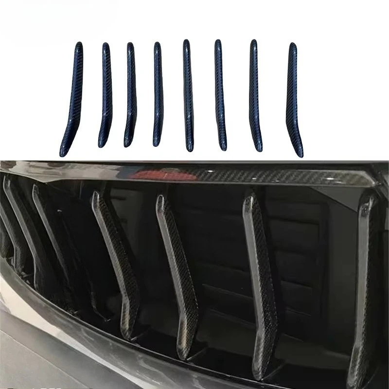 MSY Style High Quality Carbon Fiber Front Grille Decorative Items For Maserati Levante