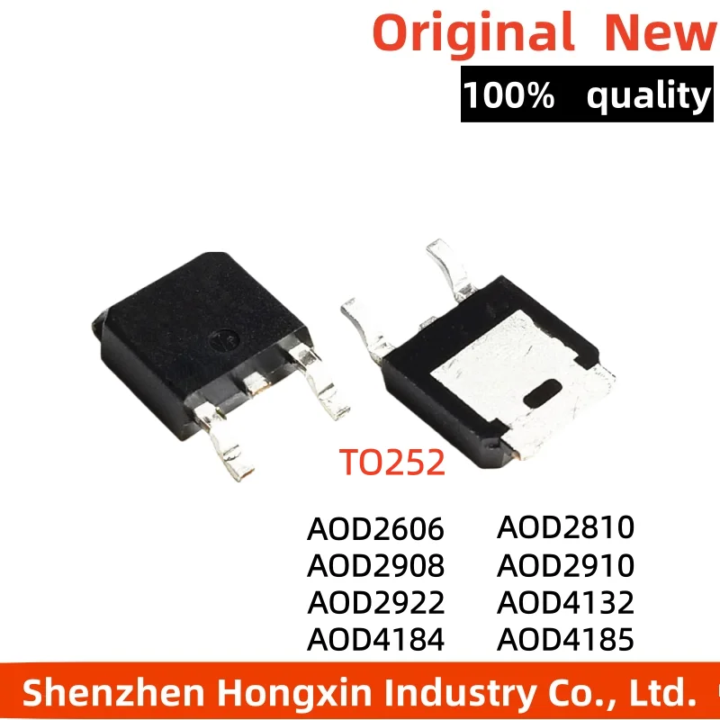 

10PCS AOD4184 D4184 TO-252 AOD2606 D2606 AOD4185 D4185 AOD2810 D2810 AOD2908 D2908 AOD2910 D2910 AOD2922 D2922 AOD4132 D4132