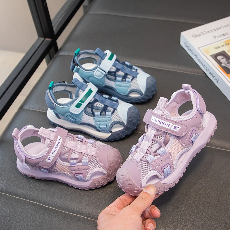 

Unisex Boys Girls Technical Sandals 2026 New Summer Kids Chunky Water Shoes Non-slip Lightweight Versatile Chic Outdoor Hiking