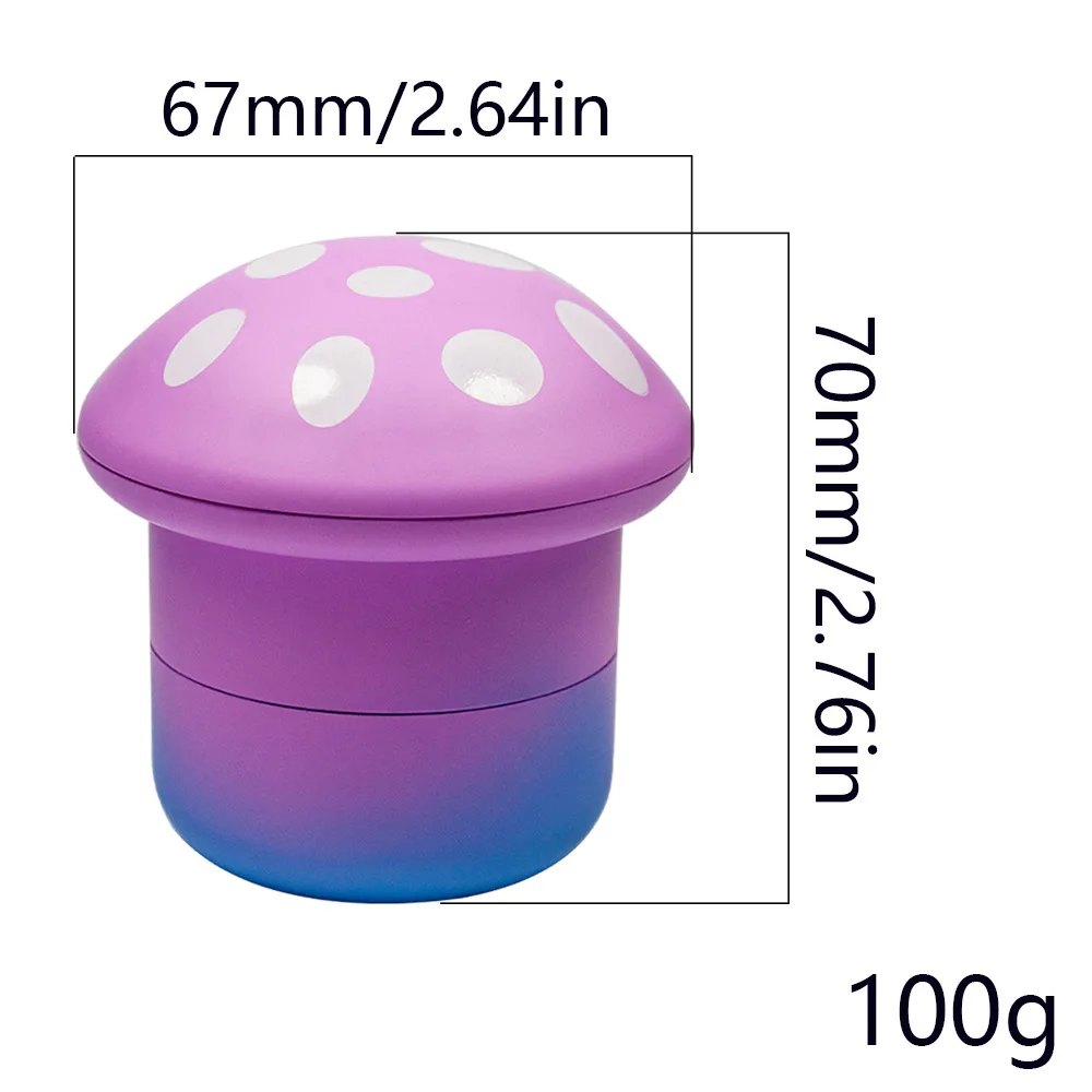 Tobacco Grinder Dry Herb Mill 4 Layer Gradient Color Herbal Grinders for Smoking Cigarette DIY Tools Cigar Accessories view 6