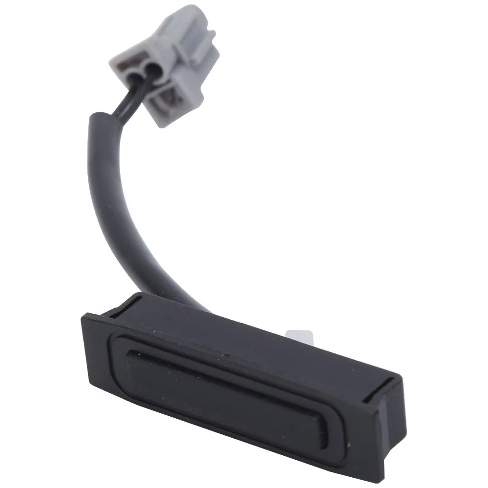 Black Tailgate Release Switch ABS 90602-JD00B Trunk Handle Button for Nissan Qashqai J10 2006‑2013 / Nissan Note E11 2005‑2012