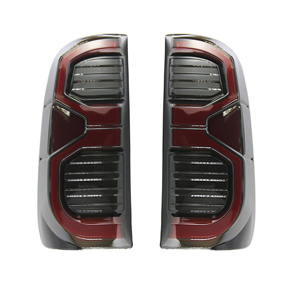 زوج الذيل ضوء تعديل LED لتويوتا هايلكس فيجو Kun26 SR SR5 2004 2005 2006 2007 2008 2009 2010 2011 2012 2013 2014