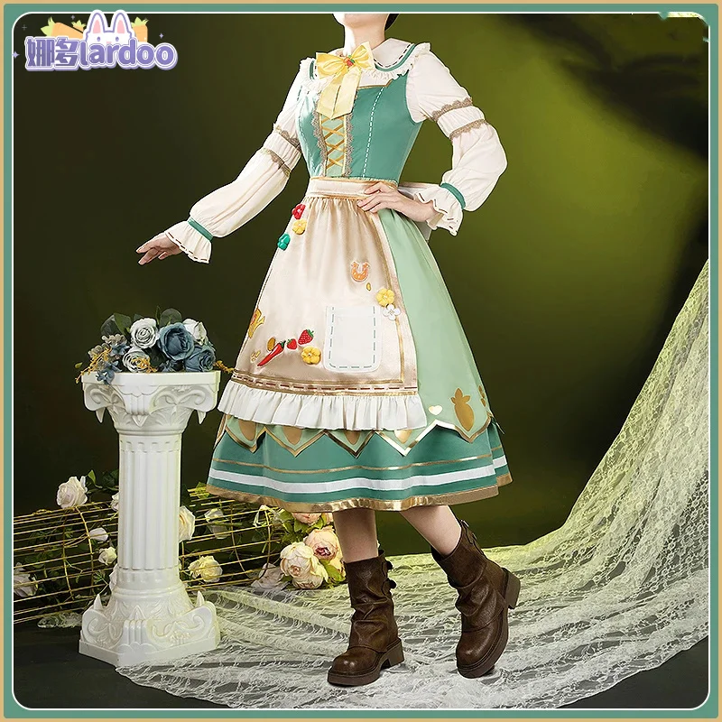 Lardoo Umamusume: Pretty Derby Rice Shower Cosplay Costume Dress Uniform Hallowen Carnival Party Play Role for Women Man