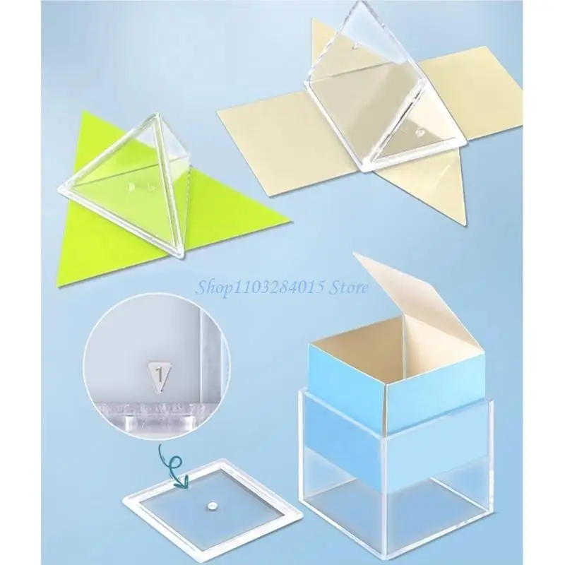 R6FF Removable Building Cubes Math Educational Toy Building Block Toy Kid Early Learning Toy For Children Preschoolers Age 3＋