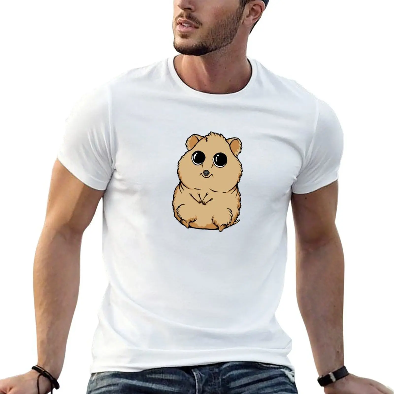 

Chonky Quokka T-Shirt man t shirt luxury man t shirt cotton high quality T-Shirt