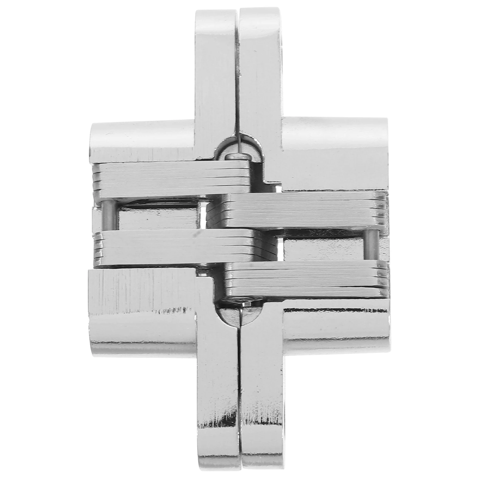 

Folding Door Hinges Heavy Duty Invisible Cross Concealed Pivot Hinges Cabinet Doors Smooth Silent Mini Hidden Robust Metal Easy