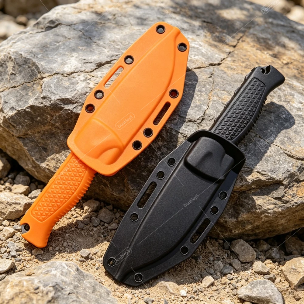 Lightweight CPM-S30V 15006 Straight Knife with K Sheath - EDC Hiking Adventure Cutting Tools Outdoor Fishing Multi-Purpose Knife view 3