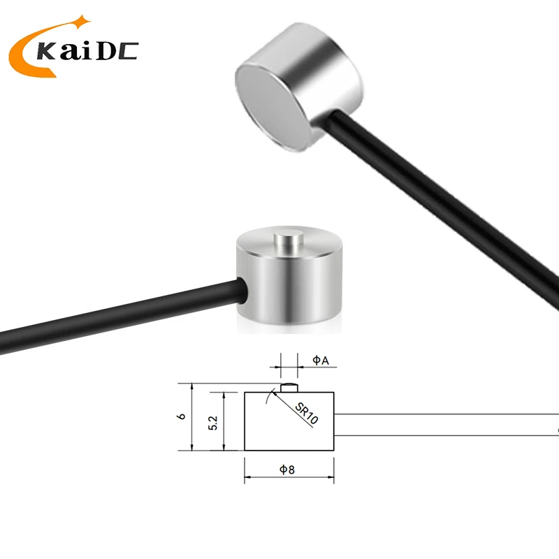 Ultra-Small Appearance 1/2/3/5/10/20/50/100 kg Weighing Sensor Small Micro Pressure Sensor Small Space Measurement Weighing Sensor