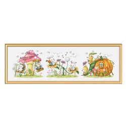 G196 For Needlework Kit NOT PRINTED Cross stich Painting Set Cross Stitch Kits Cross-stitch Embroidery Set Stitch Kits Cross