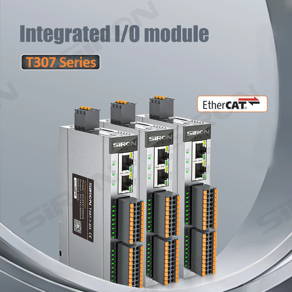 SiRON  T307-1 Integrated IO module Support EtherCAT protocol access