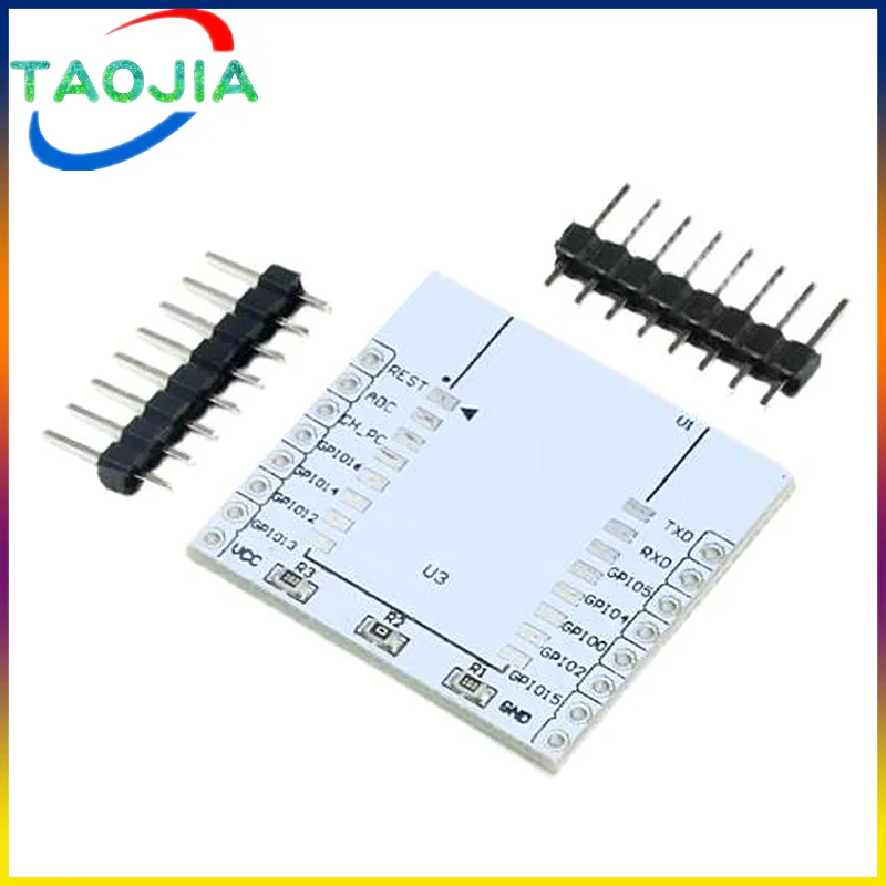 10Pcs ESP8266 serial WIFI module adapter plate Applies to ESP-07, ESP-12E,ESP-12F Wireless Board for arduino