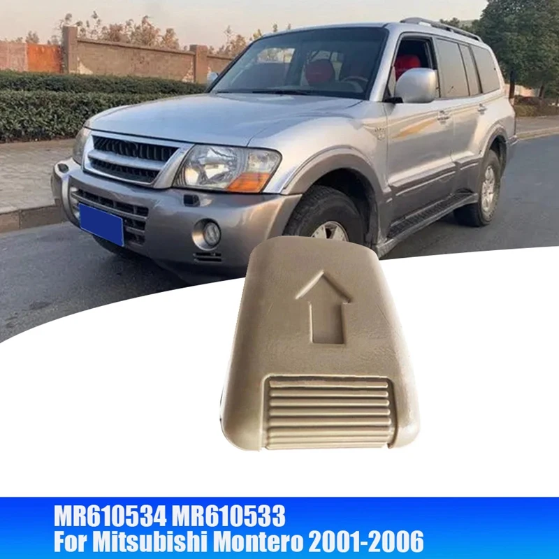 MR610534 for Mitsubishi Montero 2001-2006 Gen3 2Nd 3Rd Row Seat Back Recline Knob Lever MR610533 Button Switch Beige