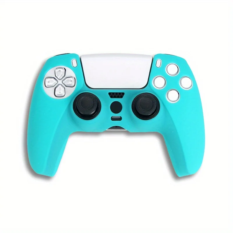 PS5 controller huid antislip siliconen hoes beschermhoes handvat hoes stofdicht, geschikt voor PS5 Playstation